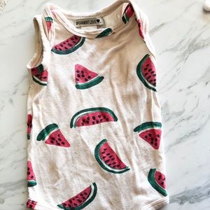 Spearmint Baby Watermelon Onesie